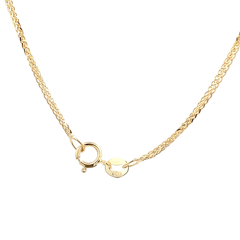 Žluté zlato řetízek SPIGA 1mm